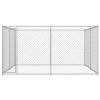 vidaXL Outdoor Dog Kennel 150.8" x 150.8" x 72.8"