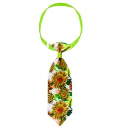 Sunflower Pet Tie Summer Collar Decoration (Option: Painted sunflower)