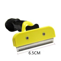 Pet Grooming Tools Hairdressing Knife Comb (Option: Blade double bubble case-65mm)