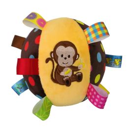 Pet Dog Vocal Plush Toy Ringing Bell Ball (Option: Monkey)