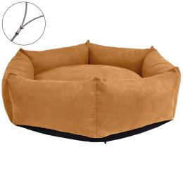 Dog And Cat Nest Removable And Washable Pet Supplies (Option: Khaki-S)