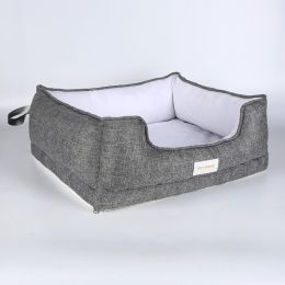 Four Seasons Universal Kennel Can Be Dismantled And Washed Memory Cotton (Option: Grey-L)