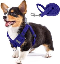 Velvet Dog Strap Reflective Breathable Dog Rope Pet (Option: )