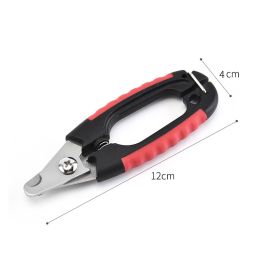 Pet Nail Clipper Stainless Steel Large And Small Sizes Scissors (Option: Small-Single Cut Pp Bag)