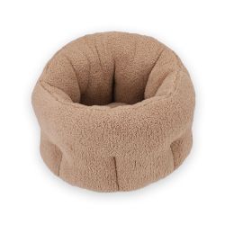 Kennel Washable Pet Cotton Wool (Option: Brown-S)