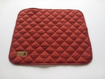 Cotton Warm Sofa Cushion Dog Quilt (Option: Wine Red-70cmX100cm)