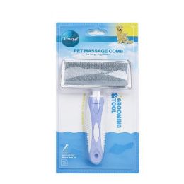 Pet Fashion Metal Needle Cleaning Comb For Removing Floating Hair (Option: Picture color-L)