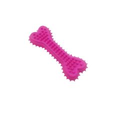 Pet Tpr Toy Love Bone Molar Teeth Cleaning Dog Soft Rubber Toy (Option: )