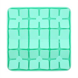 Pets Licking Plate Slow Tableware Pad Cat And Dog Tableware Pet Supplies (Color: green)