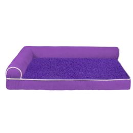 Thickened Memory Sponge Right Angle Four Seasons Dog Cat Pet Sofa (Option: Purple-2XL)