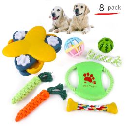 Pet Dog Cotton Rope Bite Resistant Plush Teeth Cleaning Toy Set (Option: B91105)