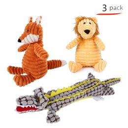 Pet Dog Cotton Rope Bite Resistant Plush Teeth Cleaning Toy Set (Option: B91129)