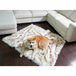 Waterproof Plush Dog Kennel For Warmth (Option: Coffee-152x127CM)