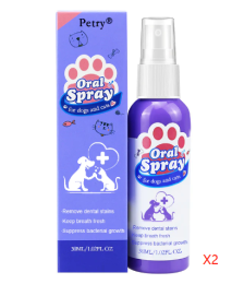 Teeth Cleaning Spray For Dogs (Option: 2PCS)