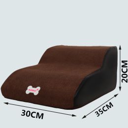 Small Dog Teddy On The Sofa To Bed Climbing Ladder Slope Model (Option: Super small 2layer coffee-Separate coat)