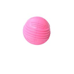 Dog Sound Ball TPR Teeth Grinding And Biting Toy Supplies (Option: Rose Red-6.5cm)