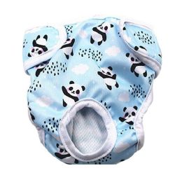 Dog Diaper Pants Sanitary Physiological Pant Washable (Option: Color1-L)