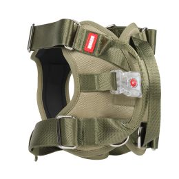 LED Luminous Chest Strap Explosion Proof (Option: Khaki-L)