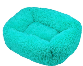 Thick Warm Plush Pet Nest Cushion (Option: Dark Green-XXL)