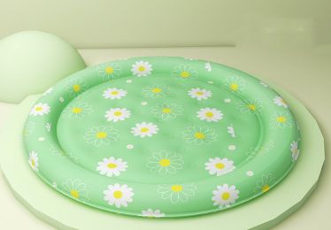 Pet Ice Mat Round Nest Cold Gel (Option: Little Daisy Round-M)