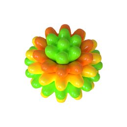 Pet Dog Bite Glue Molar Ball Bite Resistance Training Relief Gnawing Trp Tooth Cleaning Ball Wholesale Dog Toys (Option: Color green)