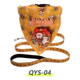 Adjustable Anti Escape Saliva Towel Traction Rope For Pets (Option: QYS04-S)