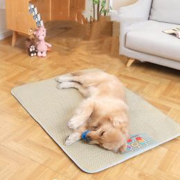 Pet Mat Dog Sleeping Non Slip (Option: Summer ice cream-M)