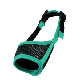 Pet Dog Mouth Protects Against Bites (Option: Green-M)