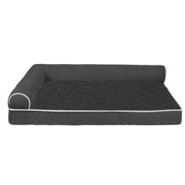 Thickened Memory Sponge Right Angle Four Seasons Dog Cat Pet Sofa (Option: Dark Grey-2XL)