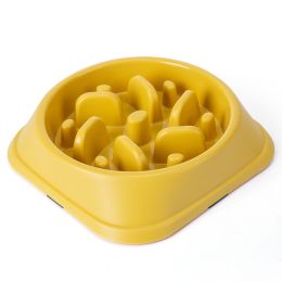 Anti Choking Slow Food Bowl Color Practical (Color: )