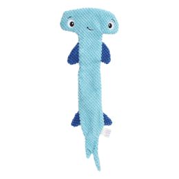 Pet Dog Hammerhead Shark Shape Vocal Toys (Color: Blue)