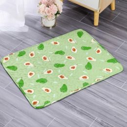 Dog Sleeping Pad Nest Pet Nest All Seasons (Option: Green Avocado-50x40cm)