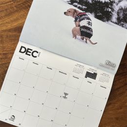 Dog Poop Calendar Festivals Paper Card (Option: )