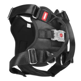 LED Luminous Chest Strap Explosion Proof (Option: Black-L)