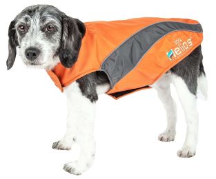 Helios Octane Softshell Neoprene Satin Reflective Dog Jacket w/ Blackshark technology (size: small)