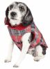 Pet Life 'Scotty' Tartan Classical Plaided Insulated Dog Coat Jacket