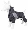 Pet Life Active 'Fur-Breeze' Heathered Performance 4-Way Stretch Two-Toned Full Bodied Hoodie