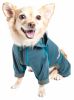 Dog Helios 'Namastail' Lightweight 4-Way Stretch Breathable Full Bodied Performance Yoga Dog Hoodie Tracksuit