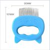 1 PC Pet Cat Dog Massage Comb Shell Comb Grooming Hair Removal Shedding Cleaning Brush Multifunction Pet Grooming Dog Supplies