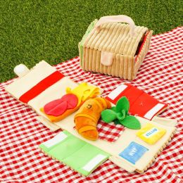 Picnic Box Croissant Set Pet Toy (Option: )