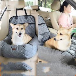 Pet Supplies Multifunctional Pet Car Mats Car Nest (Option: Gray-Average Size)