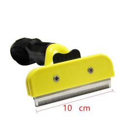 Pet Grooming Tools Hairdressing Knife Comb (Option: Blade double bubble case-100mm)