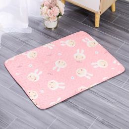 Dog Sleeping Pad Nest Pet Nest All Seasons (Option: Pink Rabbit-50x40cm)