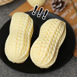 Funny Pet Dog Squeaky Toys For Small Middle Dogs Bite Resistant Puppy Cat Dogs Toys Pets Rubber Peanut Clean Tooth Chew Toy (Option: 2PCS)