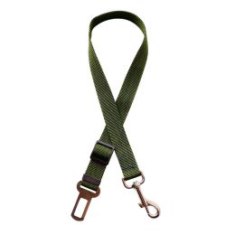 Car Pet Dog Safety Belt Leash Hand Holding Rope Retractable (Option: Army Green-25x750mM Long)