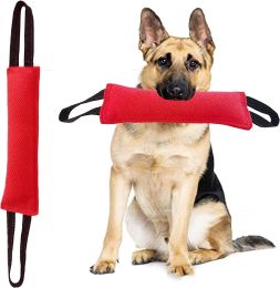 Dog Drag Toy Dog Jute Bite Pillow Durable Training Equipment (Color: )