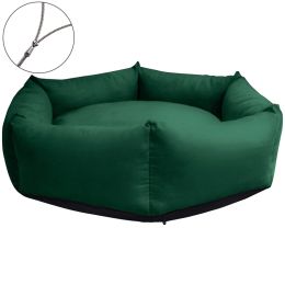 Dog And Cat Nest Removable And Washable Pet Supplies (Option: Dark Green-S)