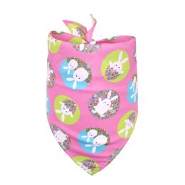 Easter Pet Triangle Scarf Dog Holiday Lip Towel (Option: )