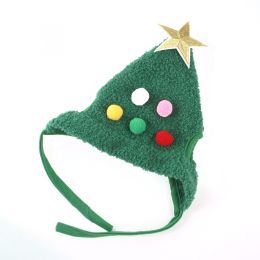 Pet Hat Christmas Tree Shape (Option: Green-M)